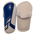 Blue-White - Back - Chelsea FC Childrens-Kids Slip-In Shin Guards