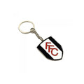 White-Black-Red - Front - Fulham FC Crest Keyring