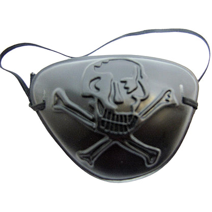 Black - Front - Unique Party Pirate Eye Patch