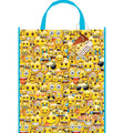 Yellow-Blue - Front - Emoji Plastic Tote Bag
