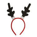 Red-Black - Front - Eurowrap Antler Christmas Headband