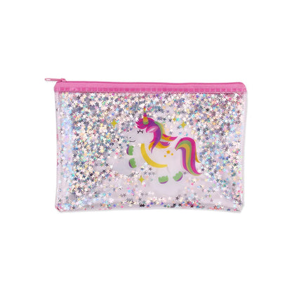 Pink - Front - Anker Unicorn Pencil Case