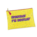 Yellow - Front - The Range Everyday I´m Hustlin´ Pencil Case