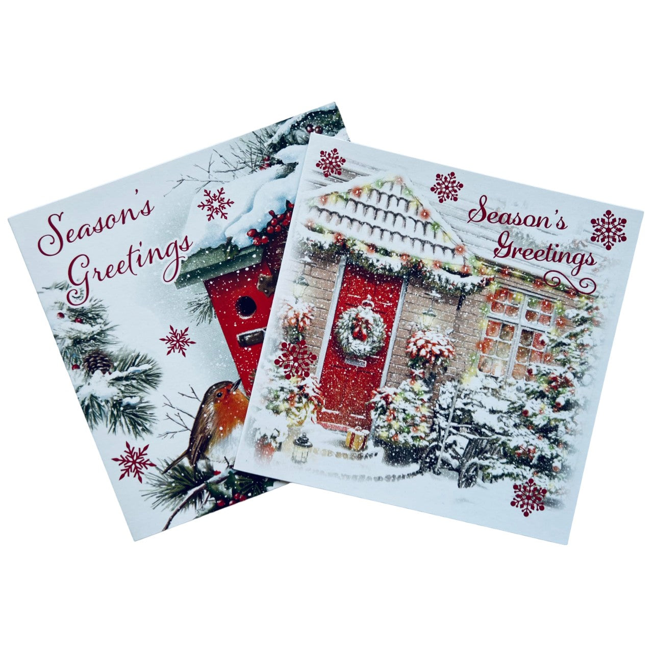 Multicoloured - Back - Bumper Value Assorted Designs Christmas Card (Pack of 40)