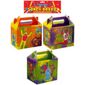 Multicoloured - Front - Henbrandt Monster Lunch Box (Pack of 6)