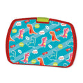 Blue-Red-Green - Front - Plastic Dinosaurs Lunch Box