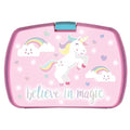 Pink - Front - Anker Believe In Magic Unicorn Lunch Box