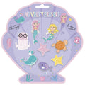Multicoloured - Front - Mermaid Erasers (Pack of 8)