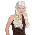 Blonde-Gold - Front - Game Of Thrones Mother Of Dragons Wig