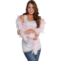 Pink-White - Front - Amscan Boa Hen Night Costume Accessory