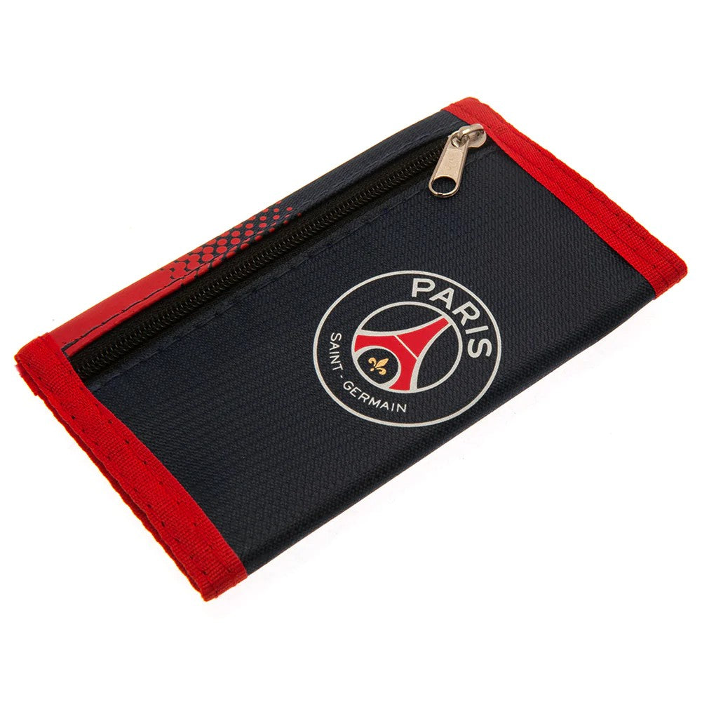 Red-Navy - Back - Paris Saint Germain FC Fade Wallet