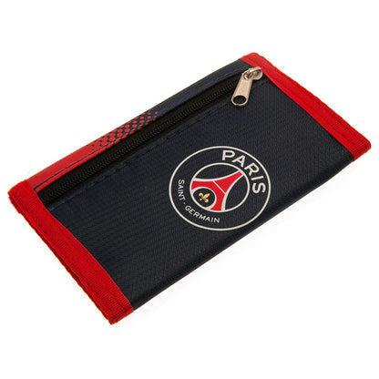 Red-Navy - Back - Paris Saint Germain FC Fade Wallet