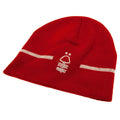 Red-White - Front - Nottingham Forest FC Knitted Beanie