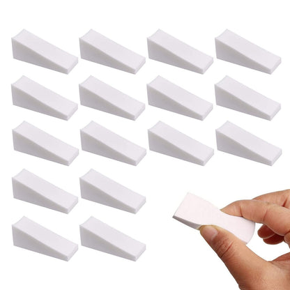 White - Front - Nail Art Sponges (Pack of 16)