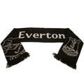 Black-White - Back - Everton FC React Crest Scarf