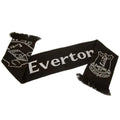 Black-White - Front - Everton FC React Crest Scarf