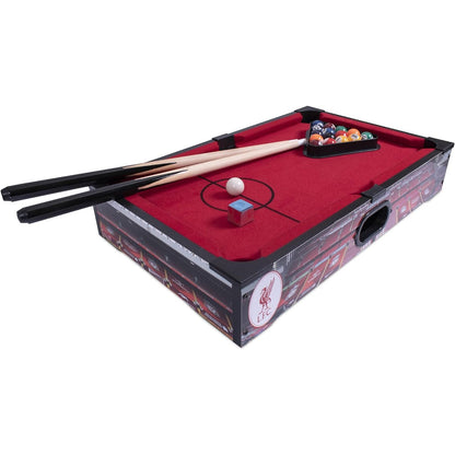 Multicoloured - Front - Liverpool FC Crest Pool Table Set