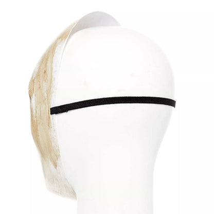 Beige-White-Black - Back - Amscan Unisex Adult Cross Halloween Mask