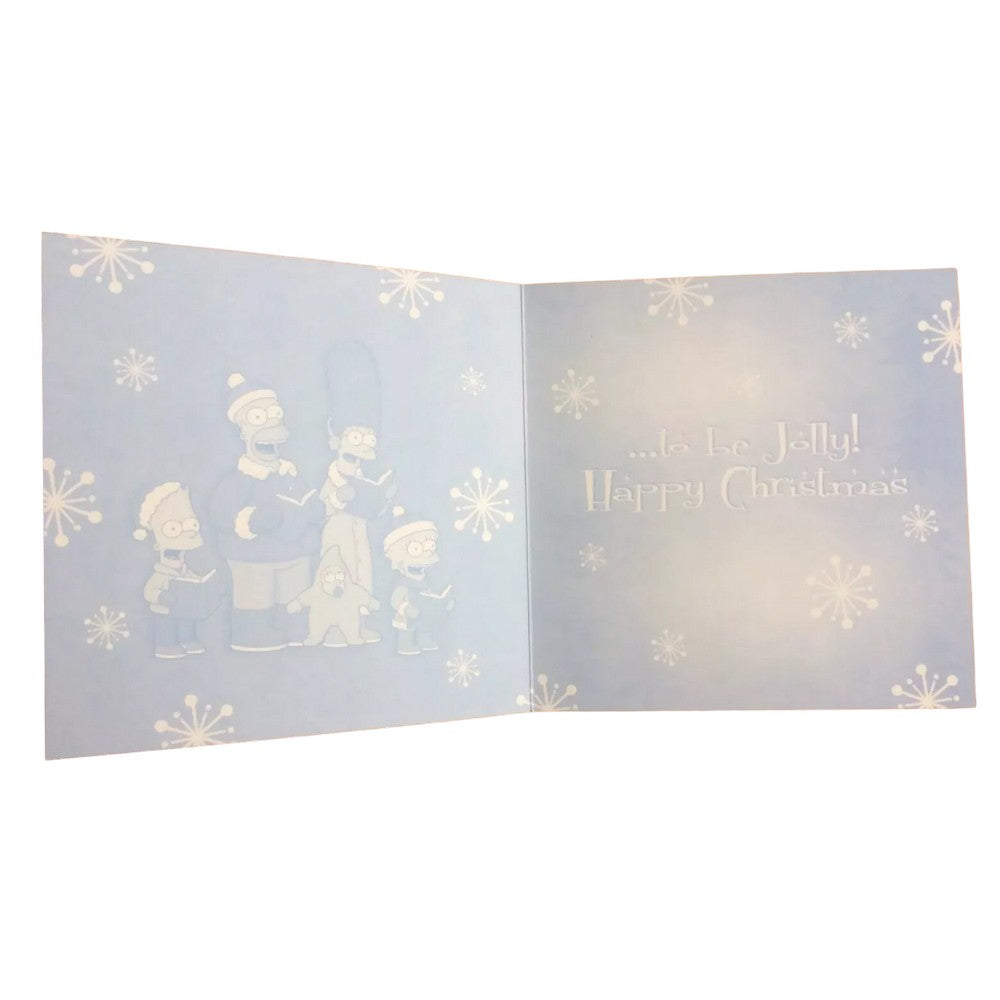 Multicoloured - Back - The Simpsons Tis The Season Christmas Card (Pack of 8)