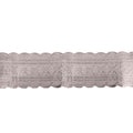 Silver - Back - Anniversary House Patterned Christmas Cake Frills
