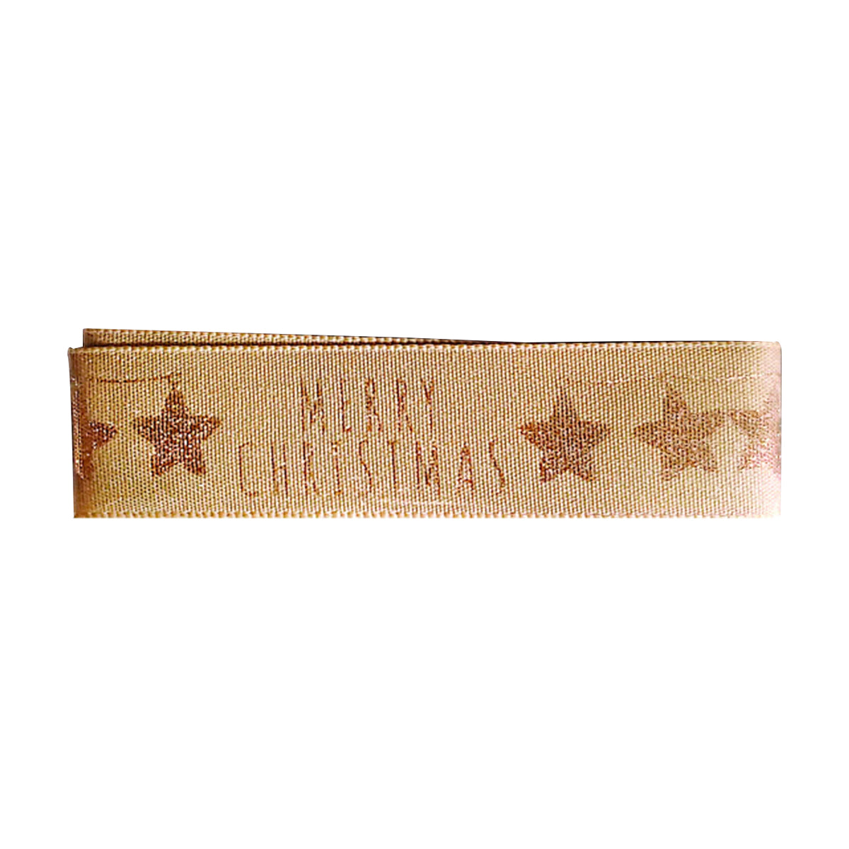 Brown - Front - Anniversary House Ribbon Christmas Cake Decoration