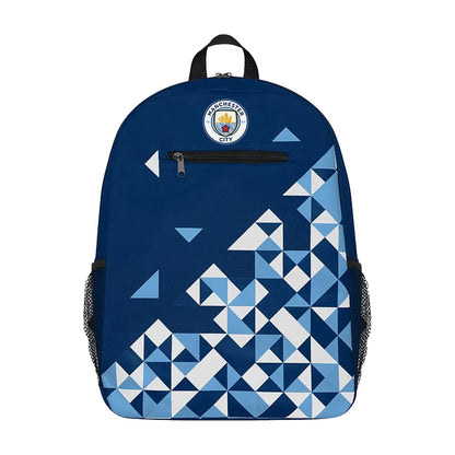 Sky Blue-White-Yellow - Front - Manchester City FC Particle Backpack