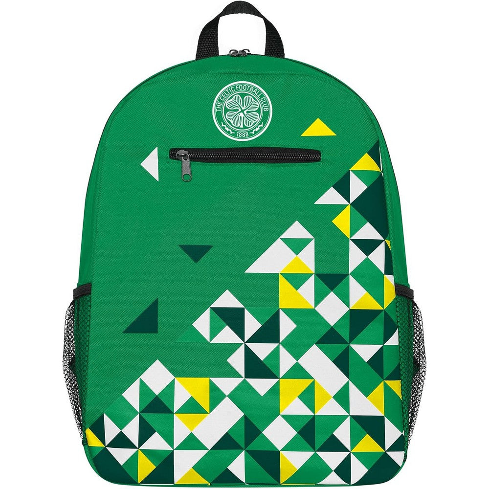 Green-White-Yellow - Front - Celtic FC Particle Backpack