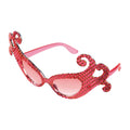 Red - Back - Amscan Fabulous Tinted Party Glasses