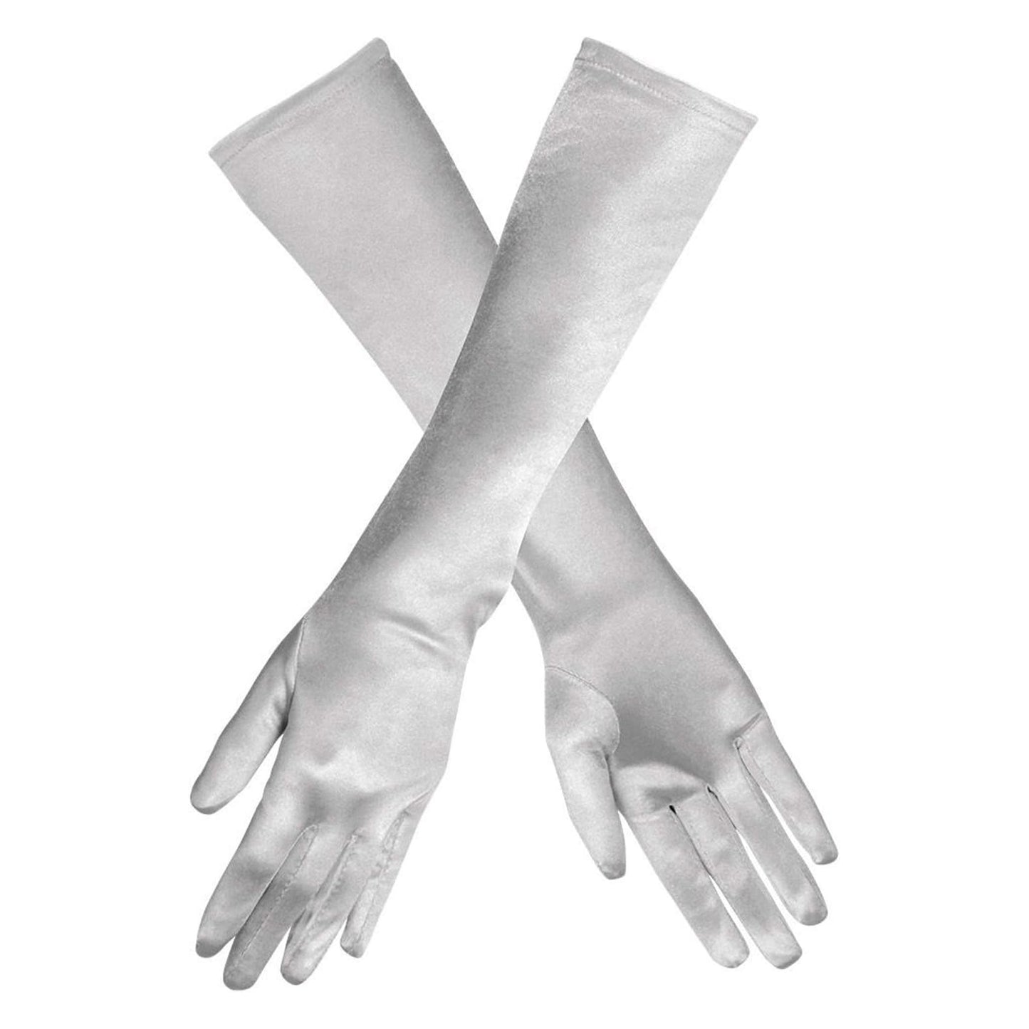 Silver - Side - Boland Womens-Ladies Monte Carlo Full Length Gloves