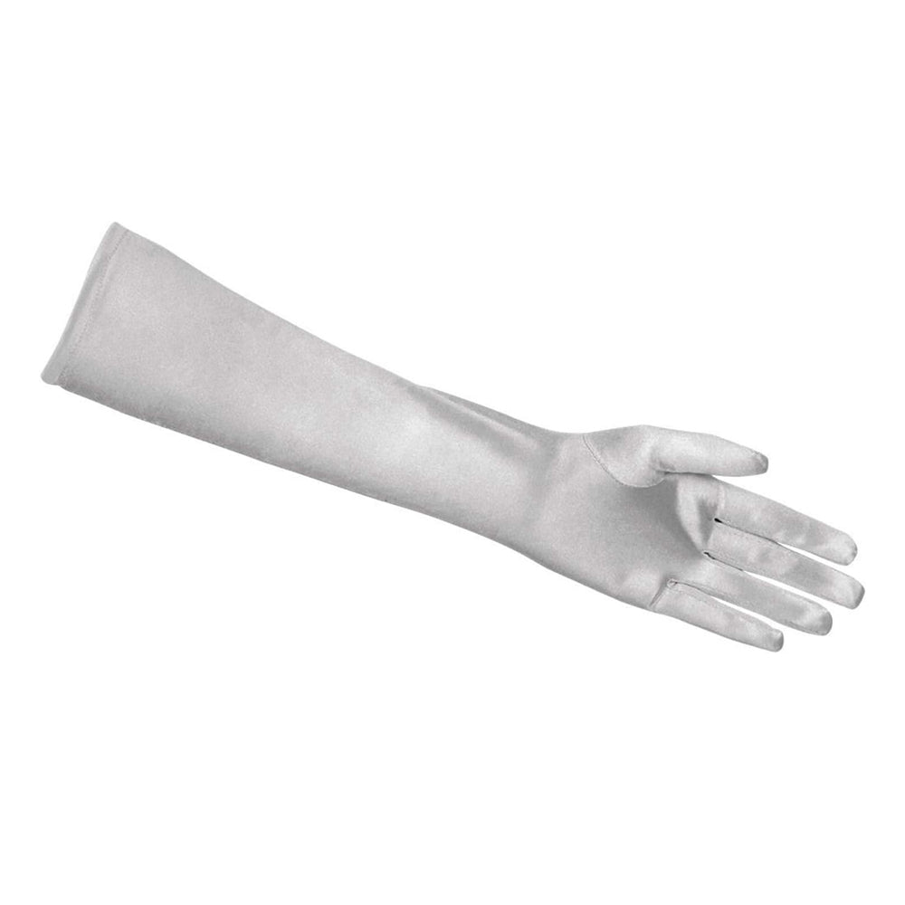 Silver - Back - Boland Womens-Ladies Monte Carlo Full Length Gloves