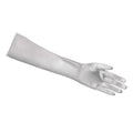Silver - Back - Boland Womens-Ladies Monte Carlo Full Length Gloves