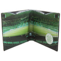 Black - Back - Celtic FC Mens Official Football Stadium Leather Wallet