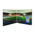 Multicoloured - Front - Aston Villa FC Official Football Stadium Leather Wallet