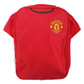 Red - Front - Manchester United FC Official Insulated Football Shirt Lunch Bag-Cooler