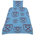 Brown-Blue - Side - West Ham United FC Duvet Cover Set