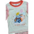 Pink-Grey - Side - Dumbo Baby Girls Pyjama Set