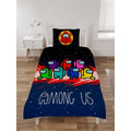 Multicoloured - Pack Shot - Among Us Space Duvet Cover Set