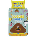 Multicoloured - Lifestyle - Hey Duggee Hugs All Round Reversible Duvet Cover Set