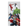 Multicoloured - Front - Marvel Avengers Assemble Beach Towel