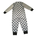 Black-Yellow - Back - Harry Potter Boys Hogwarts Crest Sleepsuit