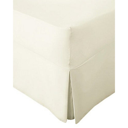 Pastel Ivory - Front - Percale Fitted Valance