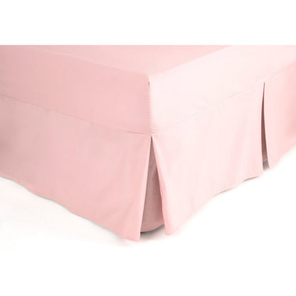 Pastel Pink - Front - Percale Fitted Valance