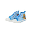 White-Blue-Yellow - Back - Despicable Me Childrens-Kids Bob Canvas Casual Shoes