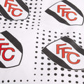 White-Black - Pack Shot - Fulham FC Diamond Duvet Cover Set