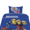 Blue - Back - Despicable Me Mania Duvet Cover Set