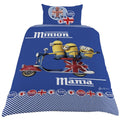 Blue - Front - Despicable Me Mania Duvet Cover Set