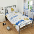 Blue-White - Back - Real Madrid CF Official Reversible Pulse Duvet Set