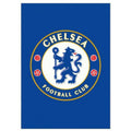 Blue - Front - Chelsea FC Crest Rug