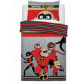 Multicoloured - Front - Incredibles Childrens-Kids Saving The Day Duvet Set