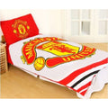 Red-White-Gold - Back - Manchester United FC Pulse Duvet Set